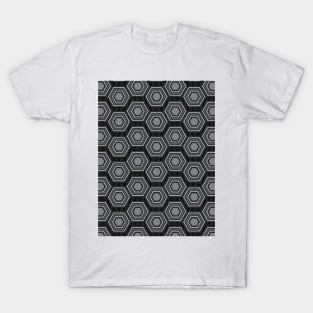 Simple Hexagon Pattern T-Shirt